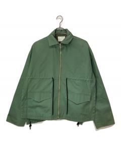 中古・古着通販】UNUSED (アンユーズド) Padded denim jacket ブラック