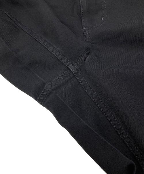 COMME des GARCONS HOMME DEUX（コムデギャルソン オム ドゥ）COMME des GARCONS HOMME DEUX (コムデギャルソン オム ドゥ) ポリ縮絨ワイドテーパードパンツ ブラック サイズ:Sの古着・服飾アイテム