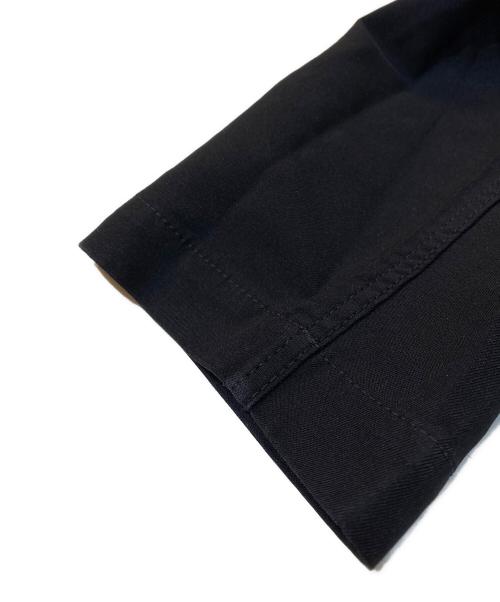 COMME des GARCONS HOMME DEUX（コムデギャルソン オム ドゥ）COMME des GARCONS HOMME DEUX (コムデギャルソン オム ドゥ) ポリ縮絨ワイドテーパードパンツ ブラック サイズ:Sの古着・服飾アイテム