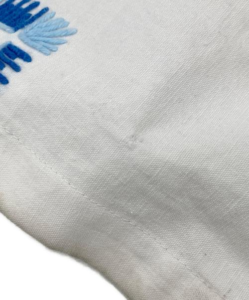 freada（フリーダ）freada (フリーダ) アソートデザインヴィンテージパッチワーク刺繍パンツ ホワイト サイズ:ONE SIZEの古着・服飾アイテム