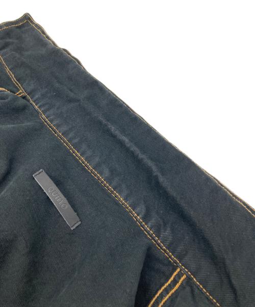 QUIITO（キイト）QUIITO (キイト) PT DENIM JK ブラック サイズ:Fの古着・服飾アイテム
