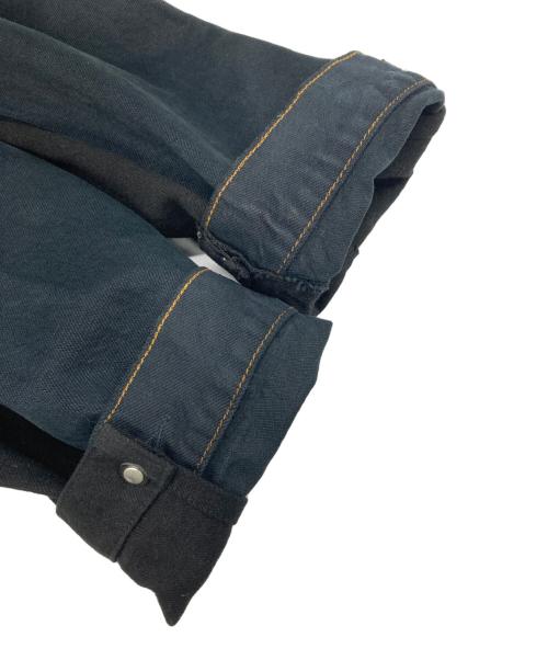 QUIITO（キイト）QUIITO (キイト) PT DENIM JK ブラック サイズ:Fの古着・服飾アイテム