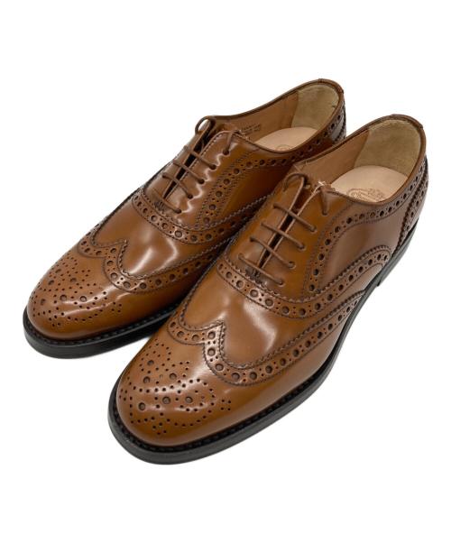 CHURCH'S（チャーチ）CHURCH'S (チャーチ) BURWOOD/ウイングチップ ブラウン サイズ:36 1/2の古着・服飾アイテム