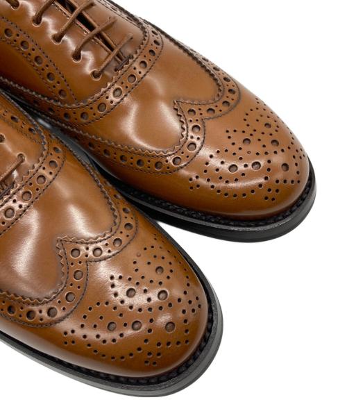 CHURCH'S（チャーチ）CHURCH'S (チャーチ) BURWOOD/ウイングチップ ブラウン サイズ:36 1/2の古着・服飾アイテム