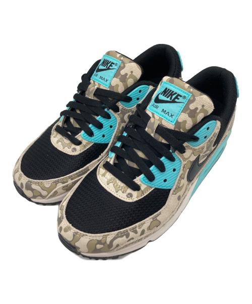 NIKE（ナイキ）NIKE (ナイキ) AIR MAX 90 PRM(エア マックス 90 プレミアム)/ローカットスニーカー SANDDRIFT/BLACK-AURORA GREEN-KHAKI サイズ:US8の古着・服飾アイテム