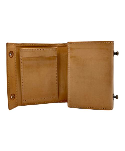 M+（エムピウ）M+ (エムピウ) millefoglieⅡ TAN27 財布 ベージュ サイズ:-の古着・服飾アイテム