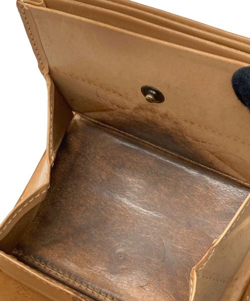 M+（エムピウ）M+ (エムピウ) millefoglieⅡ TAN27 財布 ベージュ サイズ:-の古着・服飾アイテム