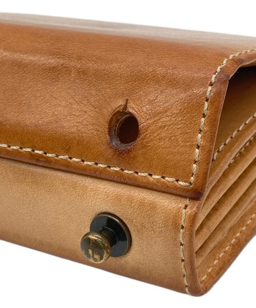 M+（エムピウ）M+ (エムピウ) millefoglieⅡ TAN27 財布 ベージュ サイズ:-の古着・服飾アイテム