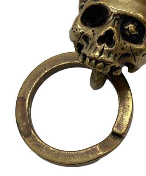 BLACK SIGN（ブラックサイン）BLACK SIGN (ブラックサイン) Argent Gleam (アージェントグリーム) スカルスネークキーホルダー ゴールド サイズ:-の古着・服飾アイテム