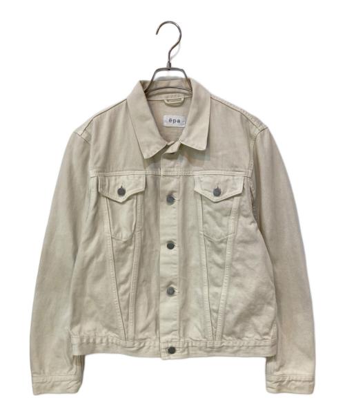 epa（エパ）epa (エパ) BIG JOHN (ビッグジョン) デニムセットアップ ベージュ サイズ:JKT:FS PT:25の古着・服飾アイテム