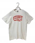 stussyステューシー）の古着「90sプリントTシャツ」｜ホワイト
