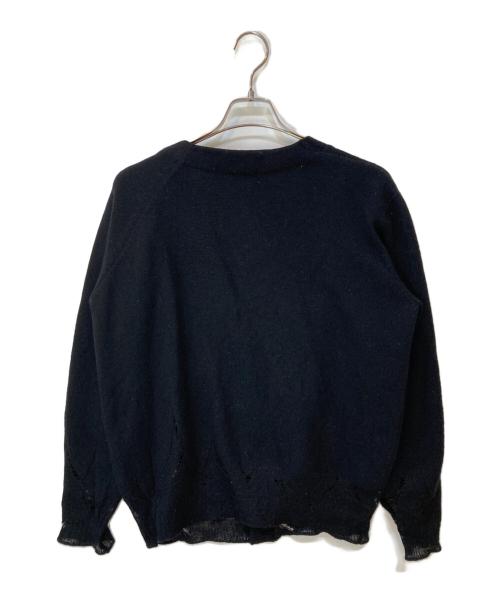 nobuyuki matsui（ノブユキマツイ）nobuyuki matsui (ノブユキマツイ) Melt down Cardigan ブラック サイズ:-の古着・服飾アイテム