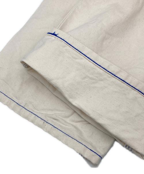 SMITH'S（スミス）SMITH'S (スミス) ペイント加工チャーリーパンツザオリジナル ホワイト サイズ:W34L32の古着・服飾アイテム