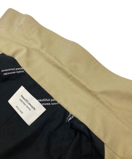 beautiful people（ビューティフルピープル）beautiful people (ビューティフルピープル) Ultimate pima THE a trench coat ベージュ サイズ:160の古着・服飾アイテム