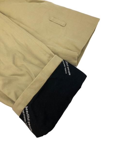 beautiful people（ビューティフルピープル）beautiful people (ビューティフルピープル) Ultimate pima THE a trench coat ベージュ サイズ:160の古着・服飾アイテム