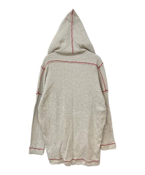 Vivienne Westwood RED LABEL（ヴィヴィアンウエストウッドレッドレーベル）Vivienne Westwood RED LABEL (ヴィヴィアンウエストウッドレッドレーベル) オーブ刺繍 ワッフルプルオーバーパーカー グレー サイズ:00の古着・服飾アイテム