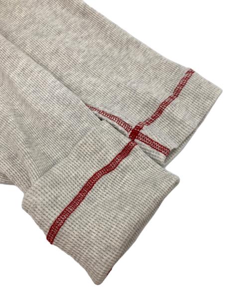 Vivienne Westwood RED LABEL（ヴィヴィアンウエストウッドレッドレーベル）Vivienne Westwood RED LABEL (ヴィヴィアンウエストウッドレッドレーベル) オーブ刺繍 ワッフルプルオーバーパーカー グレー サイズ:00の古着・服飾アイテム