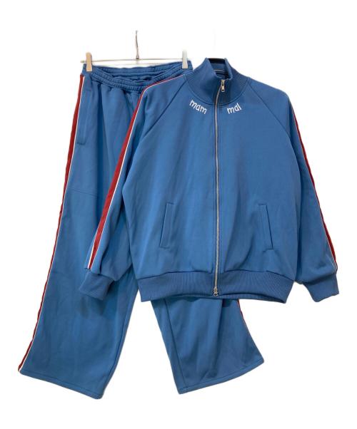 mammal（マーマル）mammal (マーマル) セットアップジャージ ブルー サイズ:Fの古着・服飾アイテム