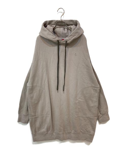 Vivienne Westwood RED LABEL（ヴィヴィアンウエストウッドレッドレーベル）Vivienne Westwood RED LABEL (ヴィヴィアンウエストウッドレッドレーベル) オーブ刺繍 パーカーワンピース ベージュ サイズ:00の古着・服飾アイテム