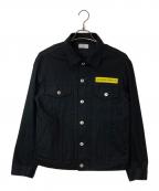 studio sevenスタジオセブン）の古着「デニムジャケット」｜ブラック