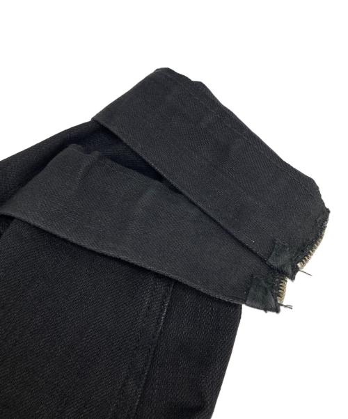 studio seven（スタジオセブン）STUDIO SEVEN (スタジオセブン) デニムジャケット ブラック サイズ:Mの古着・服飾アイテム