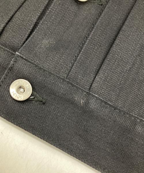 studio seven（スタジオセブン）STUDIO SEVEN (スタジオセブン) デニムジャケット ブラック サイズ:Mの古着・服飾アイテム