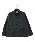 WORKERSワーカーズ）の古着「SUMMER COTTON LINEN JACKET」｜ブラック