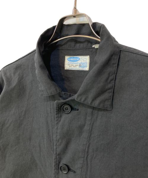 WORKERS（ワーカーズ）WORKERS (ワーカーズ) SUMMER COTTON LINEN JACKET ブラック サイズ:42の古着・服飾アイテム