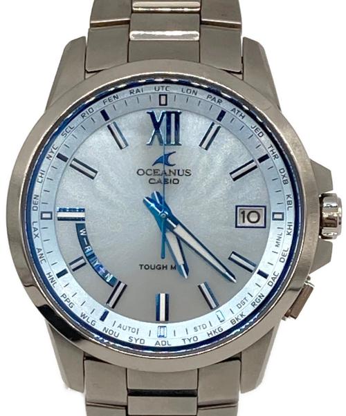 CASIO（カシオ）CASIO (カシオ) OCEANUS 3 hands model リストウォッチ シルバーの古着・服飾アイテム