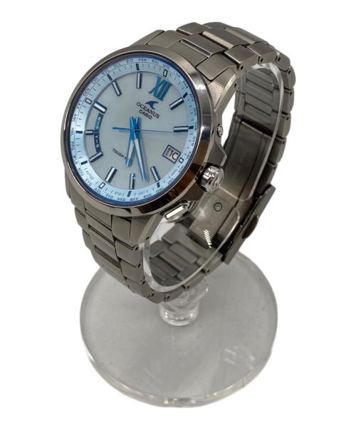 CASIO（カシオ）CASIO (カシオ) OCEANUS 3 hands model リストウォッチ シルバーの古着・服飾アイテム