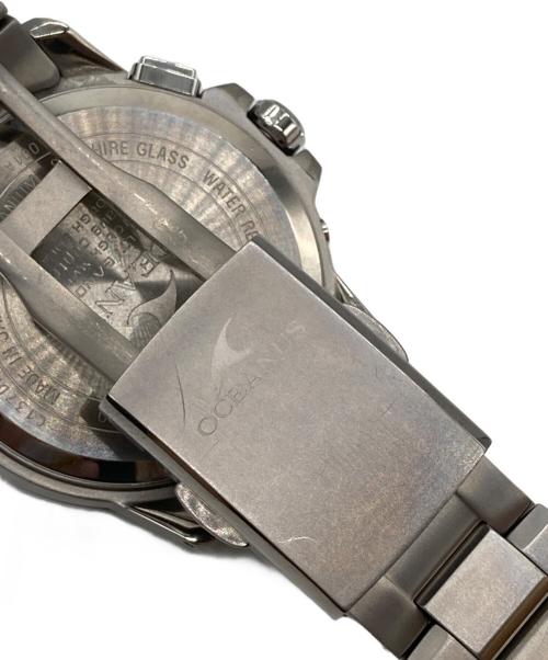 CASIO（カシオ）CASIO (カシオ) OCEANUS 3 hands model リストウォッチ シルバーの古着・服飾アイテム