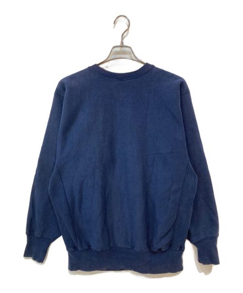 Champion REVERSE WEAVE（チャンピオン リバース ウィーブ）Champion REVERSE WEAVE (チャンピオン リバース ウィーブ) 90s WISCONSIN カレッジスウエット ネイビー サイズ:XLの古着・服飾アイテム