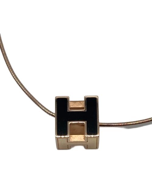 HERMES（エルメス）HERMES (エルメス) Hキューブ ポップアップネックレス ブラック サイズ:-の古着・服飾アイテム