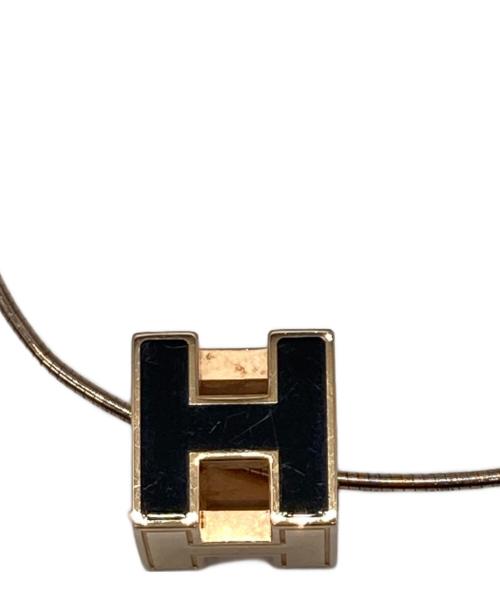 HERMES（エルメス）HERMES (エルメス) Hキューブ ポップアップネックレス ブラック サイズ:-の古着・服飾アイテム
