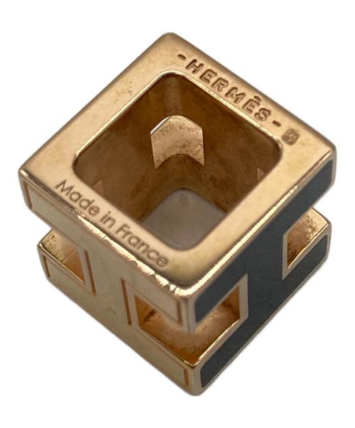 HERMES（エルメス）HERMES (エルメス) Hキューブ ポップアップネックレス ブラック サイズ:-の古着・服飾アイテム