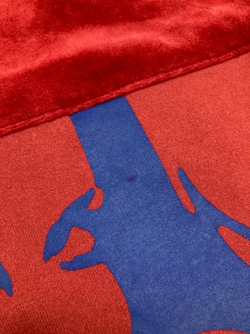 Hysteric Glamour（ヒステリックグラマー）Hysteric Glamour (ヒステリックグラマー) HYS WOMAN スウェット レッド サイズ:Lの古着・服飾アイテム