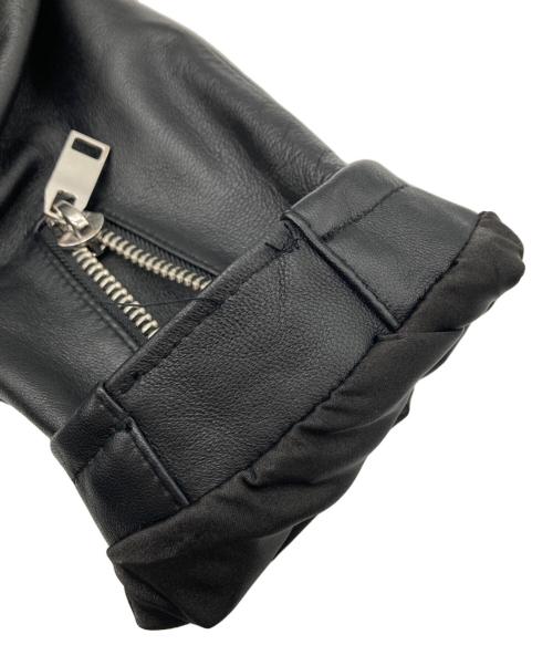 ROLLING STONES（ローリングストーンズ）ROLLING STONES (ローリングストーンズ) JACKROSE (ジャックローズ) ダブルライダースジャケット ブラック サイズ:4の古着・服飾アイテム