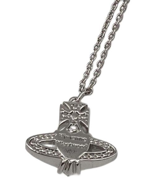 Vivienne Westwood（ヴィヴィアンウエストウッド）Vivienne Westwood (ヴィヴィアンウエストウッド) ARIELLA ハートオーブネックレス シルバーの古着・服飾アイテム