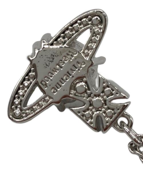 Vivienne Westwood（ヴィヴィアンウエストウッド）Vivienne Westwood (ヴィヴィアンウエストウッド) ARIELLA ハートオーブネックレス シルバーの古着・服飾アイテム