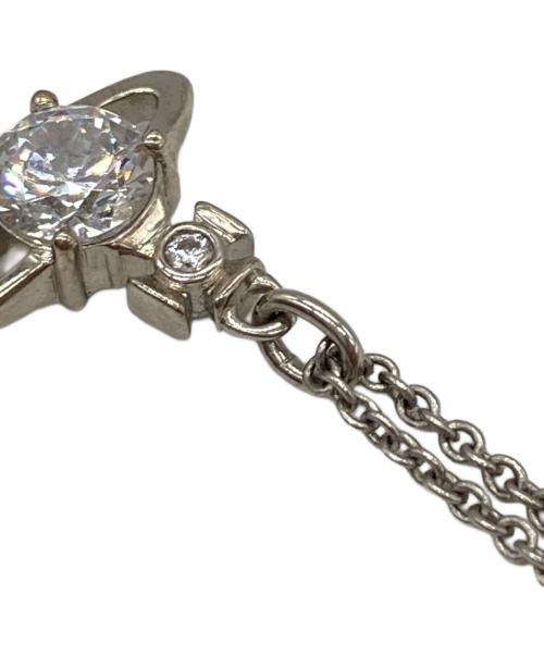 Vivienne Westwood（ヴィヴィアンウエストウッド）Vivienne Westwood (ヴィヴィアンウエストウッド) REINA クリスタルオーブネックレス シルバー サイズ:-の古着・服飾アイテム