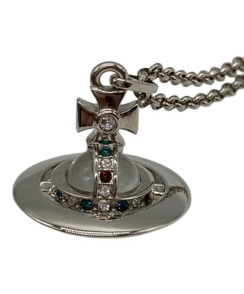 Vivienne Westwood（ヴィヴィアンウエストウッド）Vivienne Westwood (ヴィヴィアンウエストウッド) NEW TINY ORB ネックレス シルバー サイズ:-の古着・服飾アイテム