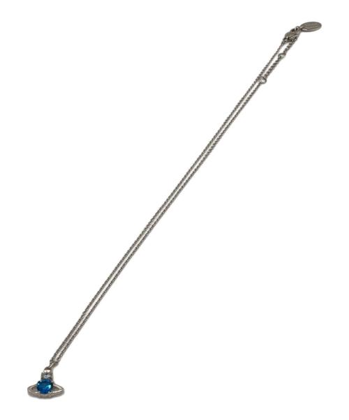 Vivienne Westwood（ヴィヴィアンウエストウッド）Vivienne Westwood (ヴィヴィアンウエストウッド) REINA クリスタルオーブネックレス シルバー サイズ:-の古着・服飾アイテム