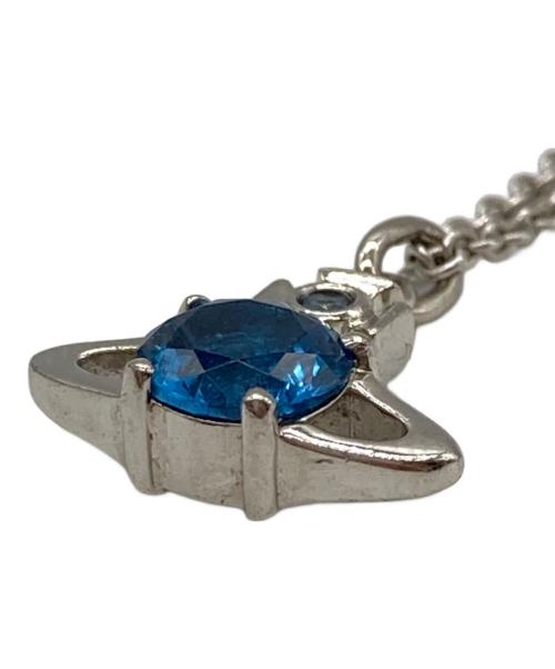 Vivienne Westwood（ヴィヴィアンウエストウッド）Vivienne Westwood (ヴィヴィアンウエストウッド) REINA クリスタルオーブネックレス シルバー サイズ:-の古着・服飾アイテム