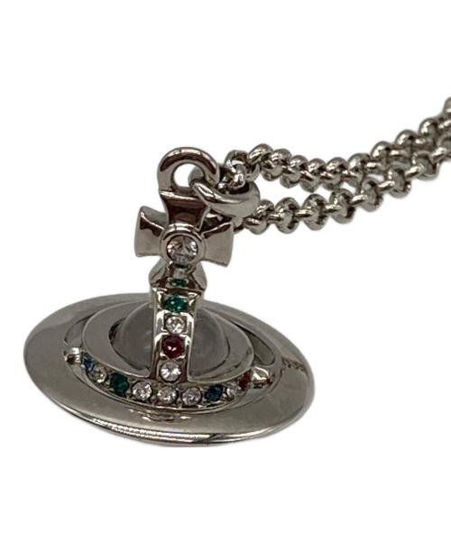 Vivienne Westwood（ヴィヴィアンウエストウッド）Vivienne Westwood (ヴィヴィアンウエストウッド) TINY ORB PENDANT オーブネックレス シルバー サイズ:-の古着・服飾アイテム