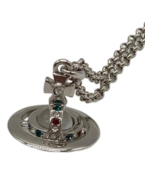 Vivienne Westwood（ヴィヴィアンウエストウッド）Vivienne Westwood (ヴィヴィアンウエストウッド) TINY ORB PENDANT オーブネックレス シルバー サイズ:-の古着・服飾アイテム