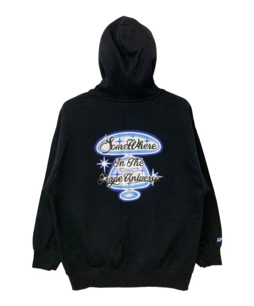 Aape BY A BATHING APE（エーエイプ バイ アベイシングエイプ）Aape BY A BATHING APE (エーエイプ バイ アベイシングエイプ) プルオーバーパーカー ブラック サイズ:XSの古着・服飾アイテム