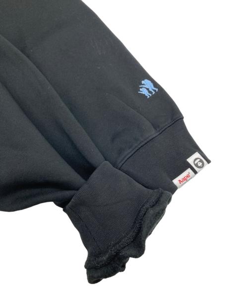Aape BY A BATHING APE（エーエイプ バイ アベイシングエイプ）Aape BY A BATHING APE (エーエイプ バイ アベイシングエイプ) プルオーバーパーカー ブラック サイズ:XSの古着・服飾アイテム