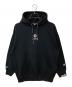 Aape BY A BATHING APE（エーエイプ バイ アベイシングエイプ）の古着「プルオーバーパーカー」｜ブラック