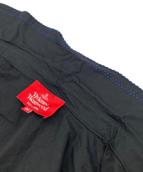 Vivienne Westwood RED LABEL（ヴィヴィアンウエストウッドレッドレーベル）Vivienne Westwood RED LABEL (ヴィヴィアンウエストウッドレッドレーベル) レースラウンドカラー ボウタイ付シャツ ブラック サイズ:00の古着・服飾アイテム