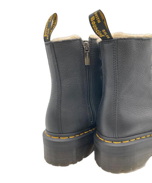 Dr.Martens（ドクターマーチン）Dr.Martens (ドクターマーチン) JADON FL 8ホールサイドジップブーツ ブラック サイズ:UK4の古着・服飾アイテム